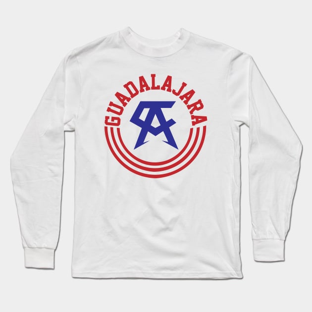 Guadalajara Canelo Alvarez Long Sleeve T-Shirt by cagerepubliq